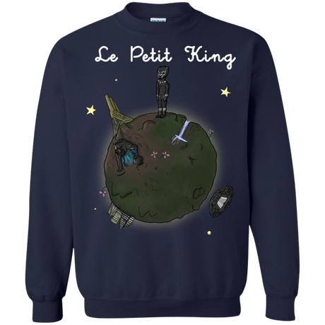 Sweatshirts Navy / S Le Petit Prince Of Wakanda Crewneck Sweatshirt