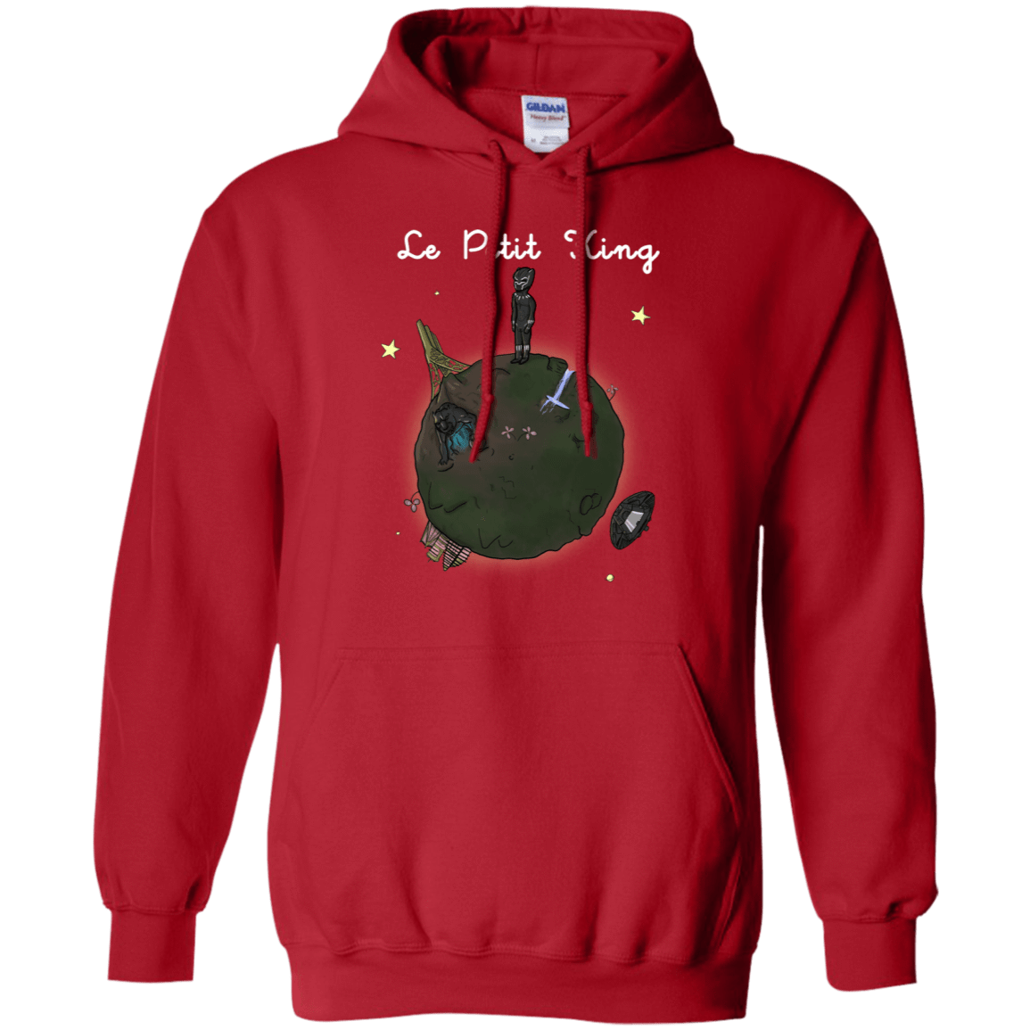 Sweatshirts Red / S Le Petit Prince Of Wakanda Pullover Hoodie