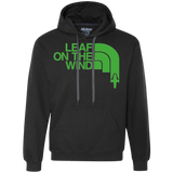 Sweatshirts Black / Small Leaf on the Wind Premium Fleece Hoodie
