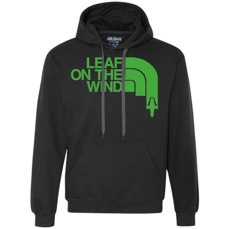 Sweatshirts Black / Small Leaf on the Wind Premium Fleece Hoodie