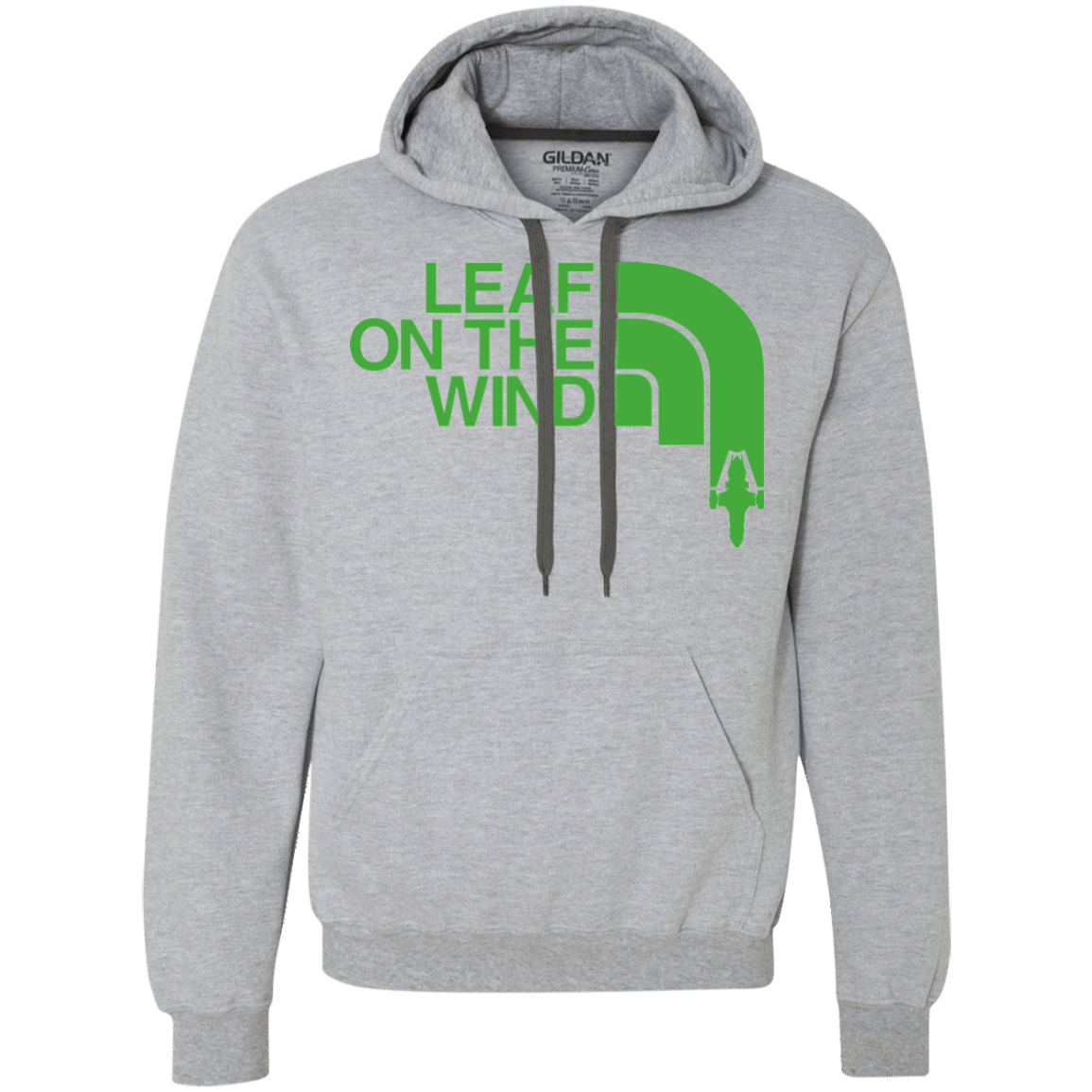 Sweatshirts Sport Grey / Small Leaf on the Wind Premium Fleece Hoodie