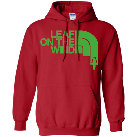 Sweatshirts Red / Small Leaf on the Wind Pullover Hoodie