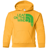 Sweatshirts Gold / YS Leaf on the Wind Youth Hoodie