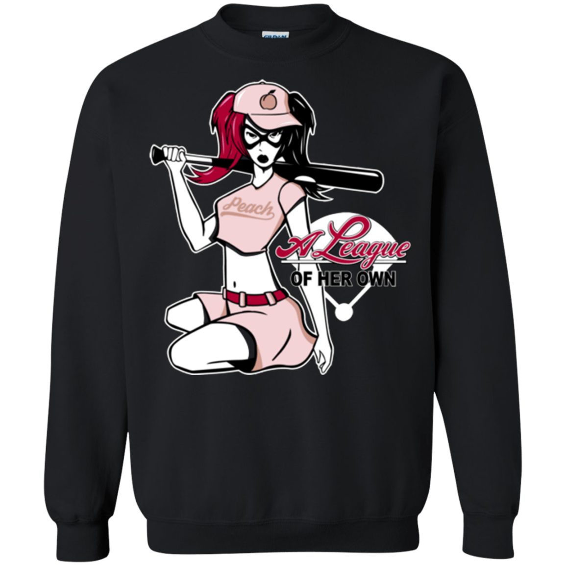 Sweatshirts Black / Small League of Her Own Crewneck Sweatshirt