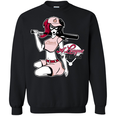 Sweatshirts Black / Small League of Her Own Crewneck Sweatshirt