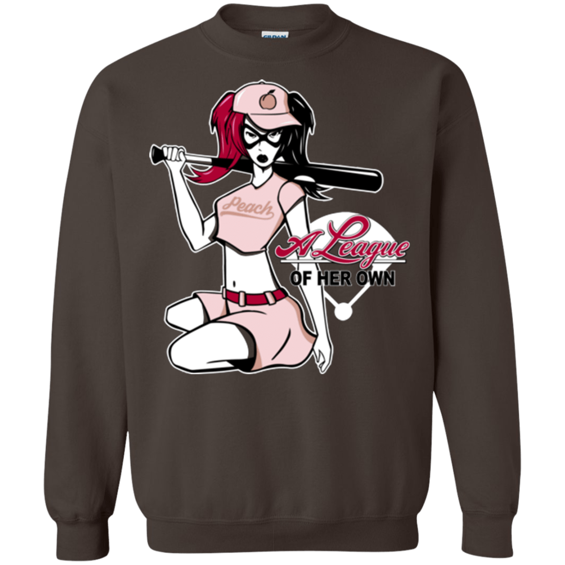 Sweatshirts Dark Chocolate / Small League of Her Own Crewneck Sweatshirt