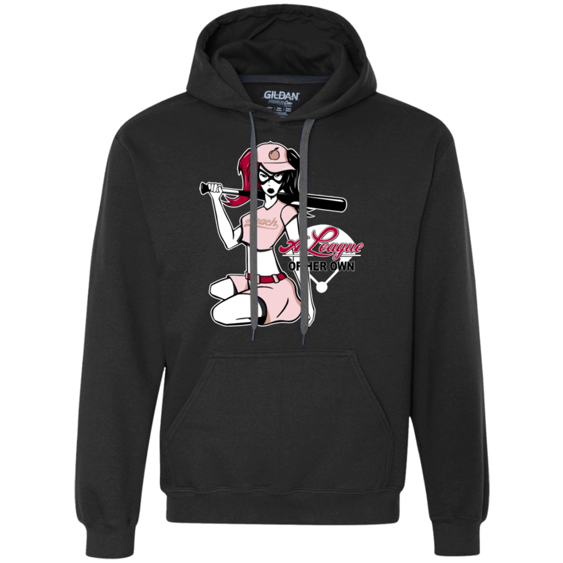 Sweatshirts Black / Small League of Her Own Premium Fleece Hoodie