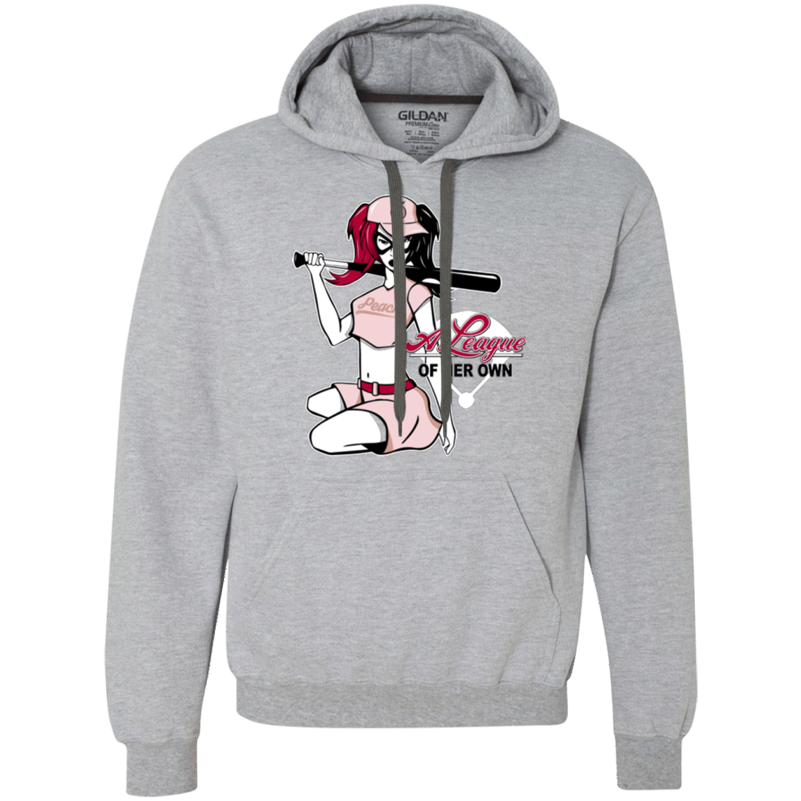 Sweatshirts Sport Grey / Small League of Her Own Premium Fleece Hoodie