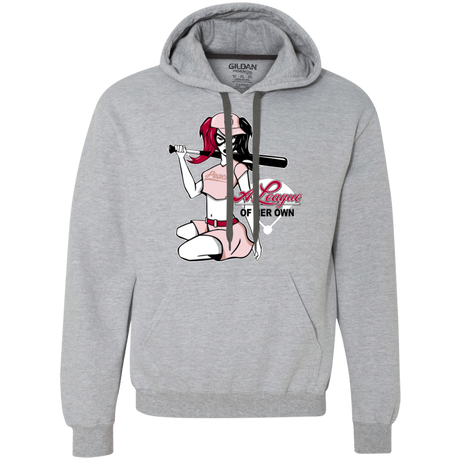 Sweatshirts Sport Grey / Small League of Her Own Premium Fleece Hoodie