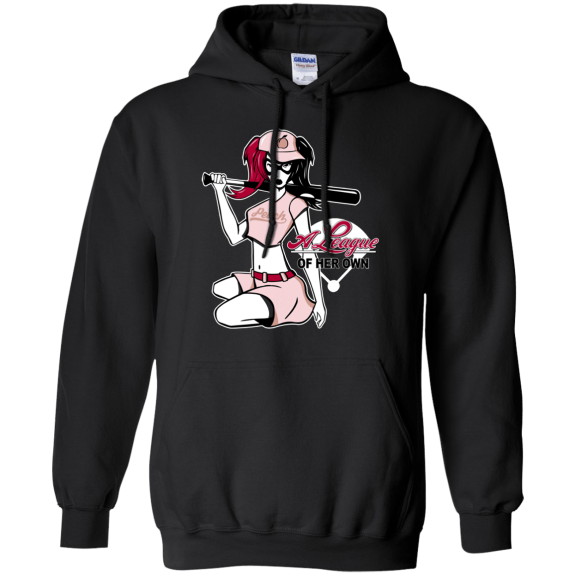 Sweatshirts Black / Small League of Her Own Pullover Hoodie