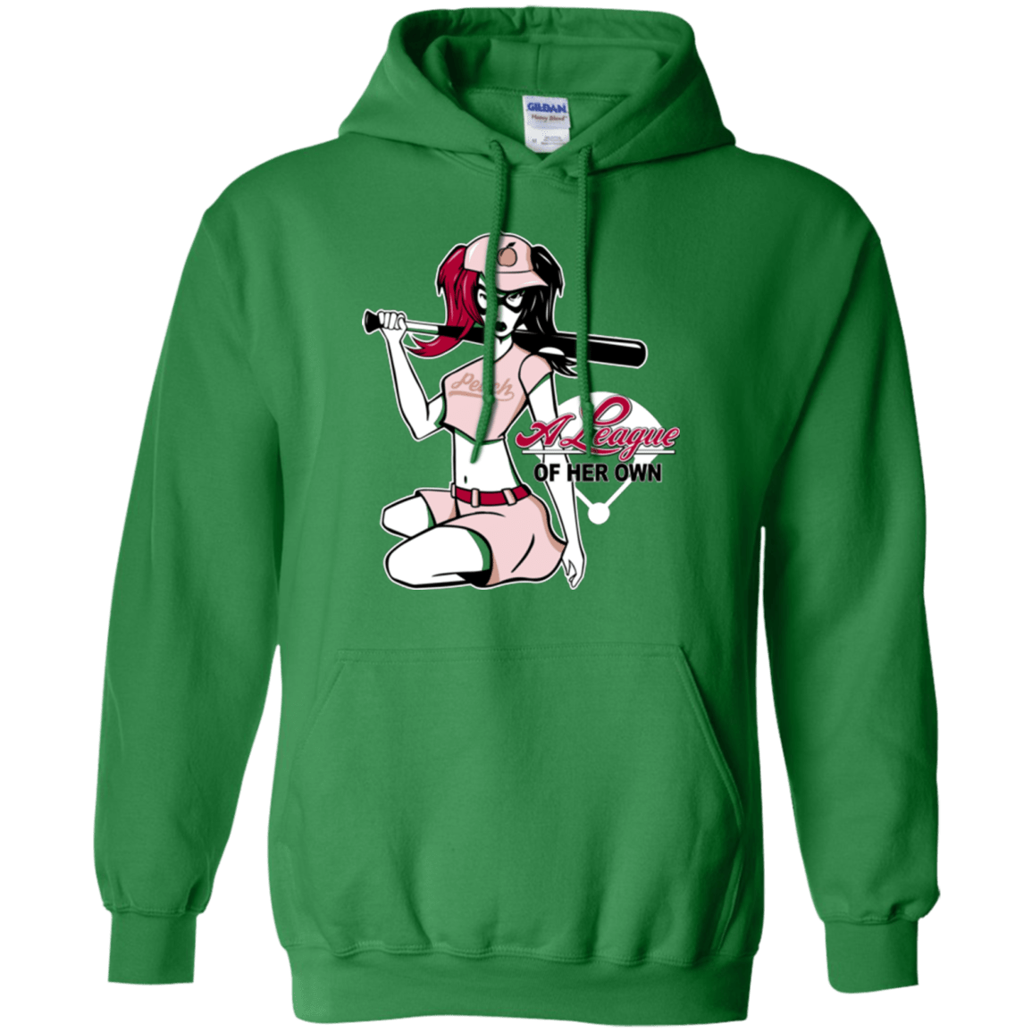 Sweatshirts Irish Green / Small League of Her Own Pullover Hoodie