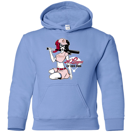 Sweatshirts Carolina Blue / YS League of Her Own Youth Hoodie