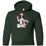 Sweatshirts Forest Green / YS League of Her Own Youth Hoodie