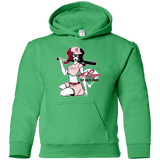 Sweatshirts Irish Green / YS League of Her Own Youth Hoodie