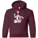 Sweatshirts Maroon / YS League of Her Own Youth Hoodie