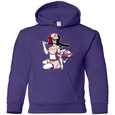 Sweatshirts Purple / YS League of Her Own Youth Hoodie