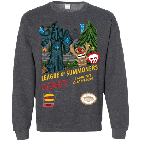 Sweatshirts Dark Heather / Small League of Summoners Crewneck Sweatshirt