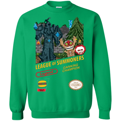 Sweatshirts Irish Green / Small League of Summoners Crewneck Sweatshirt