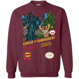 Sweatshirts Maroon / Small League of Summoners Crewneck Sweatshirt