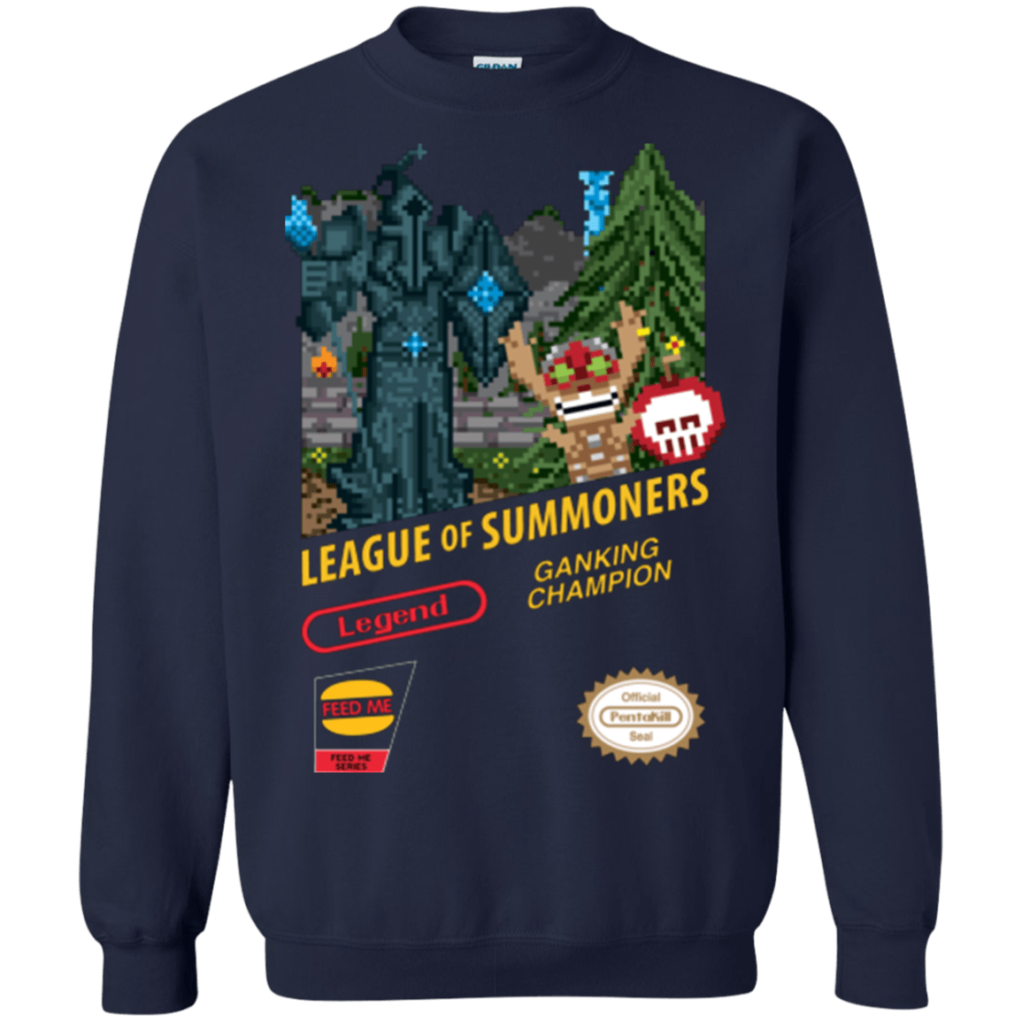 Sweatshirts Navy / Small League of Summoners Crewneck Sweatshirt
