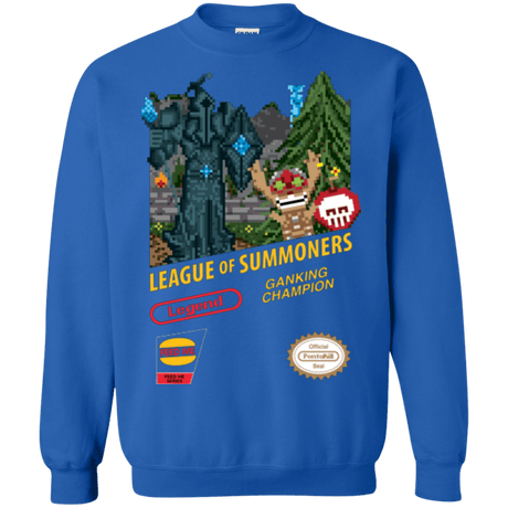 Sweatshirts Royal / Small League of Summoners Crewneck Sweatshirt