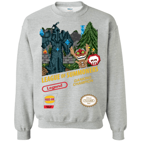 Sweatshirts Sport Grey / Small League of Summoners Crewneck Sweatshirt