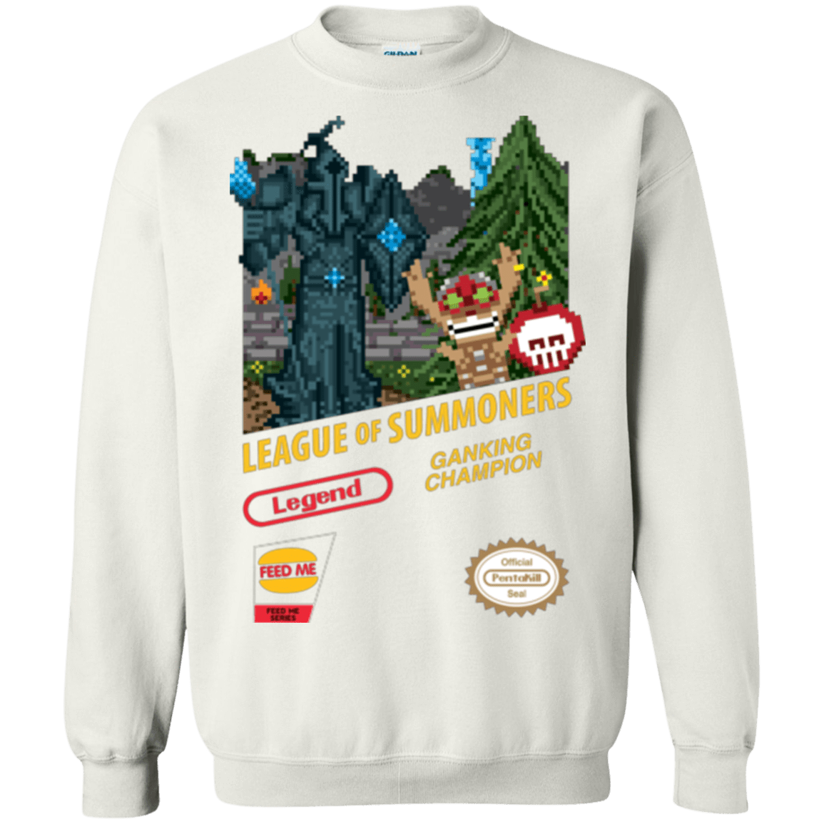 Sweatshirts White / Small League of Summoners Crewneck Sweatshirt