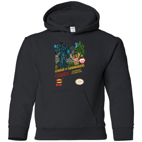 Sweatshirts Black / YS League of Summoners Youth Hoodie