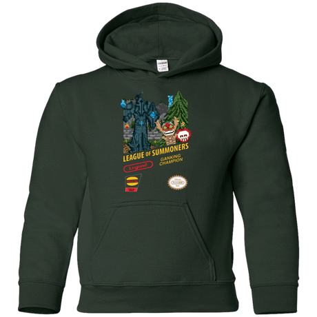 Sweatshirts Forest Green / YS League of Summoners Youth Hoodie