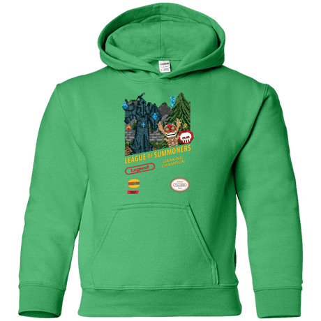 Sweatshirts Irish Green / YS League of Summoners Youth Hoodie