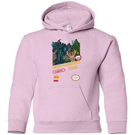Sweatshirts Light Pink / YS League of Summoners Youth Hoodie