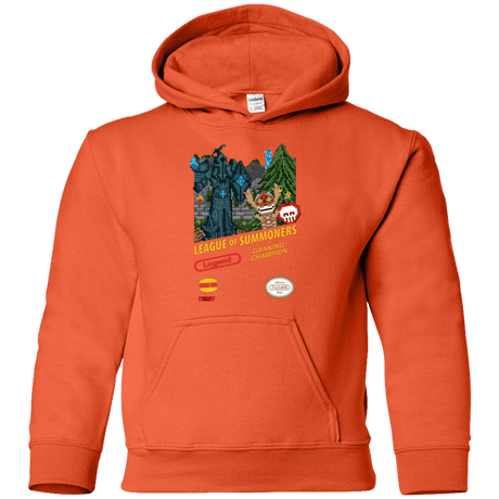 Sweatshirts Orange / YS League of Summoners Youth Hoodie