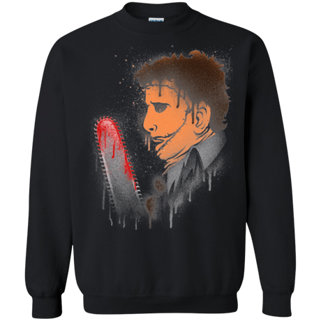 Sweatshirts Black / Small Leatherface Crewneck Sweatshirt