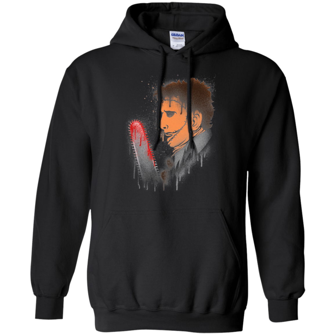 Sweatshirts Black / Small Leatherface Pullover Hoodie
