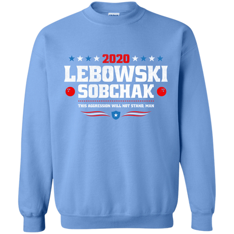 Sweatshirts Carolina Blue / Small Lebowski Sobchak Crewneck Sweatshirt