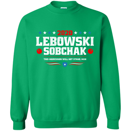 Sweatshirts Irish Green / Small Lebowski Sobchak Crewneck Sweatshirt