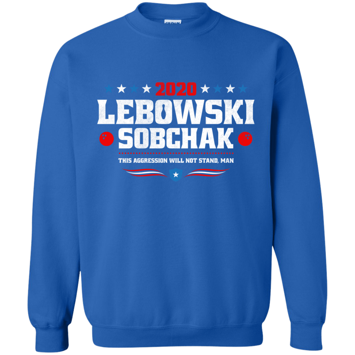 Sweatshirts Royal / Small Lebowski Sobchak Crewneck Sweatshirt
