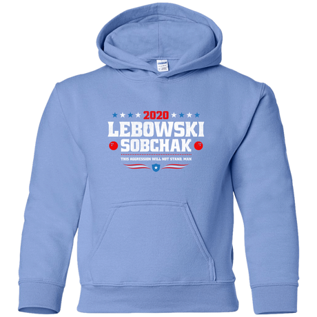 Sweatshirts Carolina Blue / YS Lebowski Sobchak Youth Hoodie