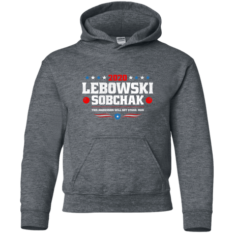 Sweatshirts Dark Heather / YS Lebowski Sobchak Youth Hoodie