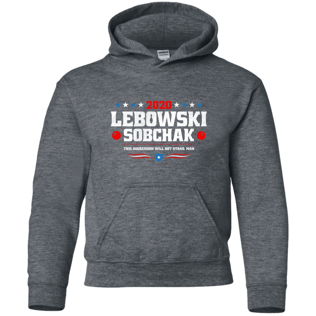 Sweatshirts Dark Heather / YS Lebowski Sobchak Youth Hoodie