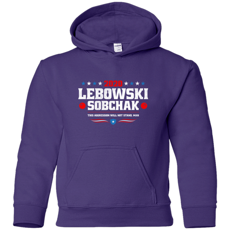 Sweatshirts Purple / YS Lebowski Sobchak Youth Hoodie