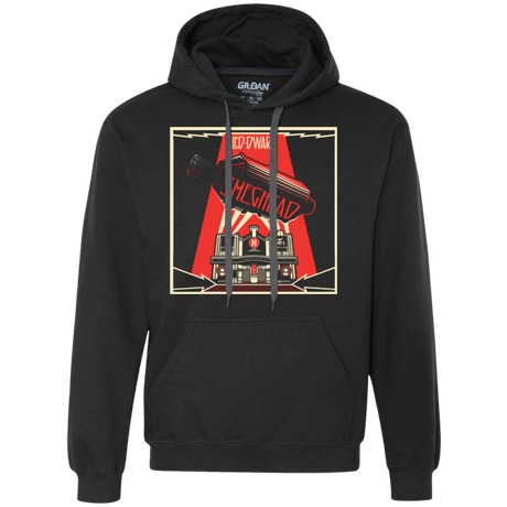 Sweatshirts Black / Small Led Dwarf Premium Fleece Hoodie