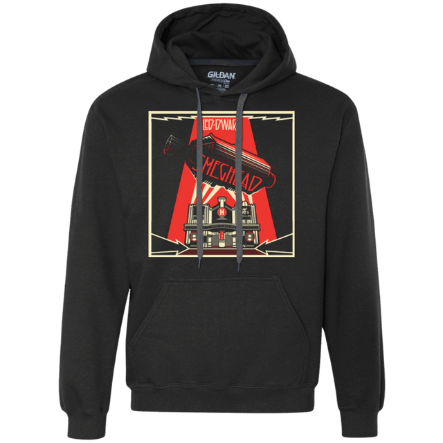 Sweatshirts Black / Small Led Dwarf Premium Fleece Hoodie