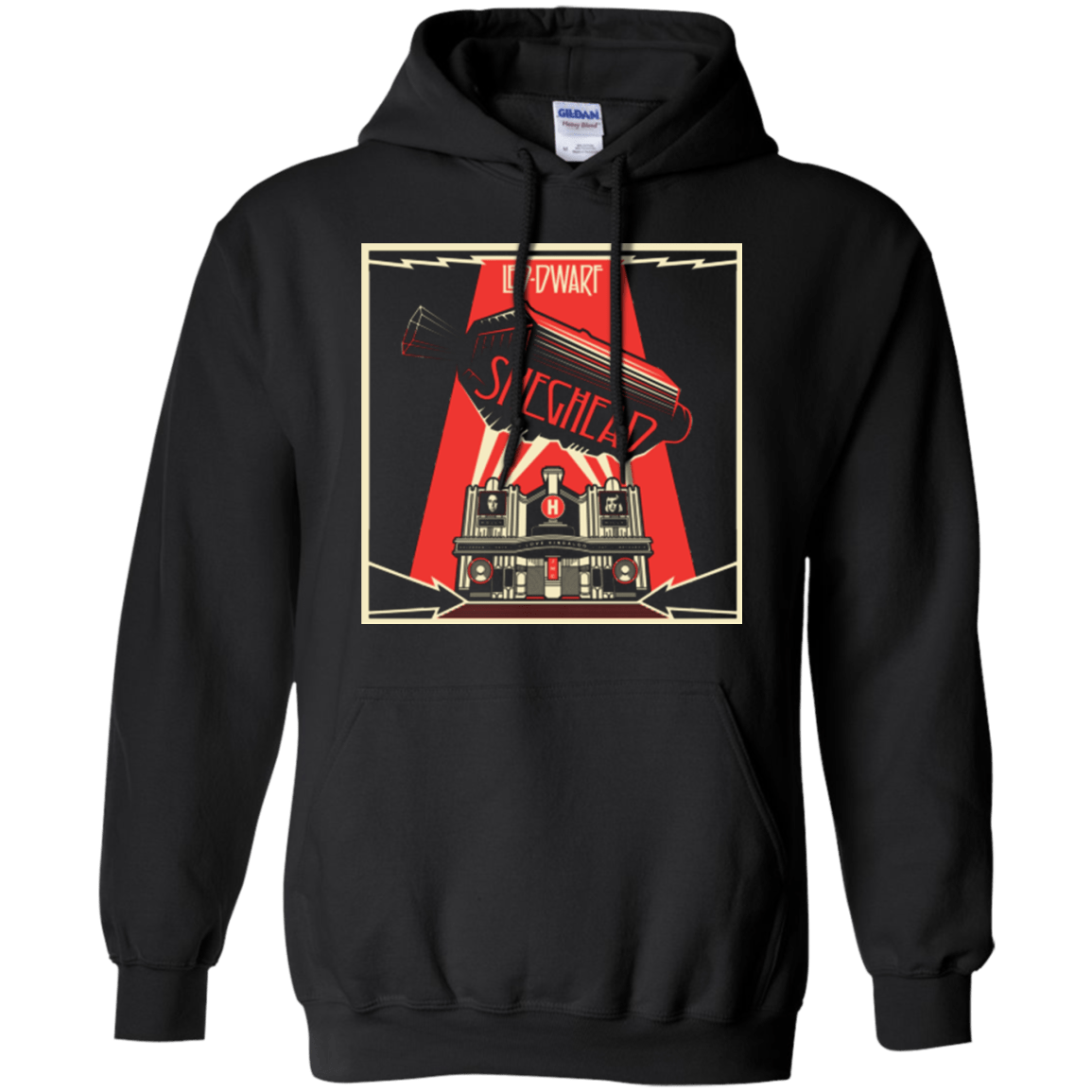 Sweatshirts Black / Small Led Dwarf Pullover Hoodie