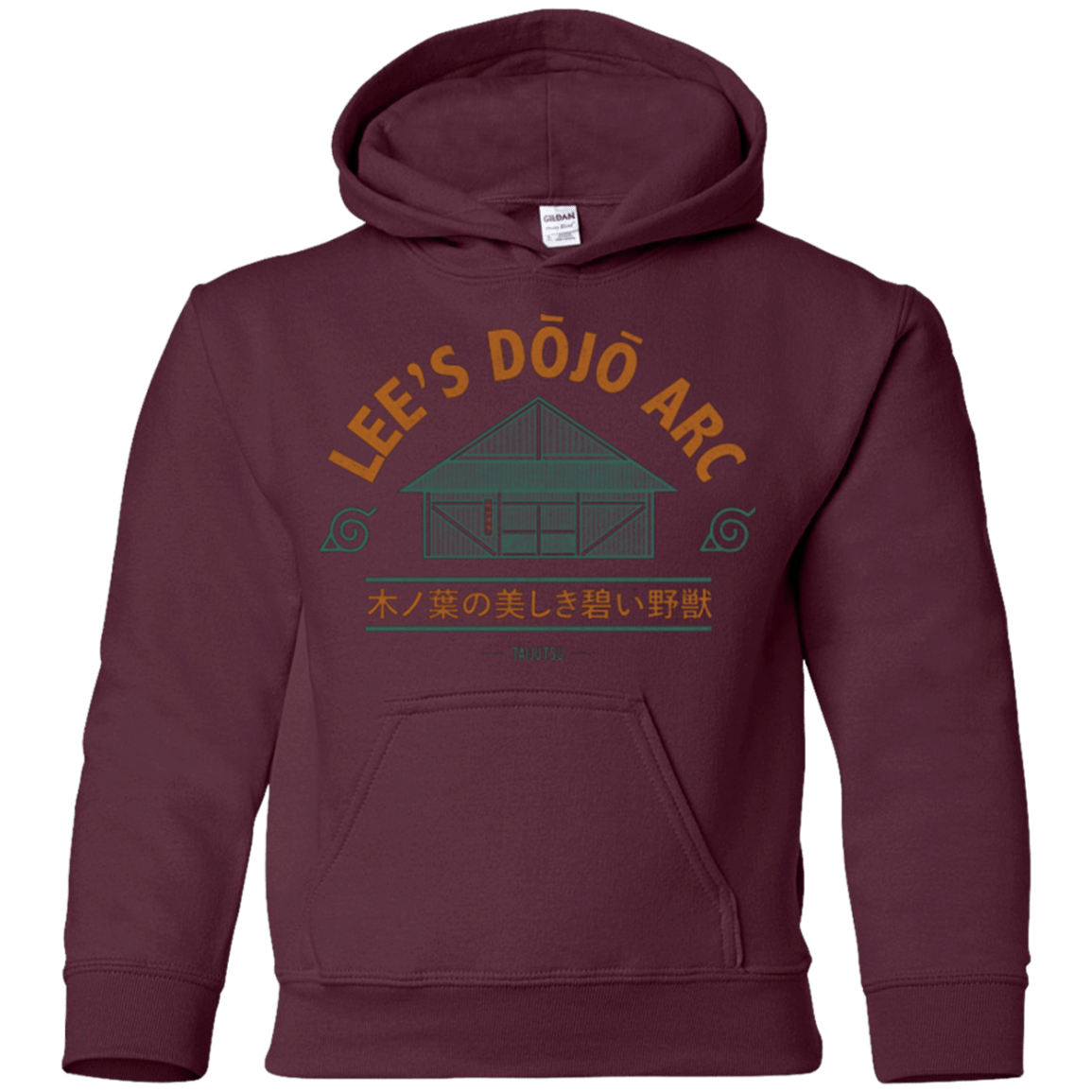 Sweatshirts Maroon / YS Lee's Dojo Youth Hoodie