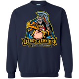 Sweatshirts Navy / Small Leeroy Jenkins Crewneck Sweatshirt