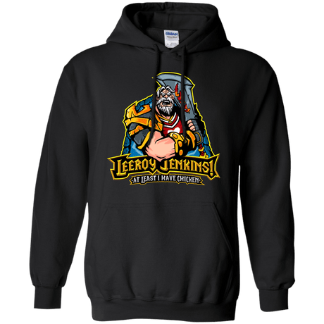Sweatshirts Black / Small Leeroy Jenkins Pullover Hoodie
