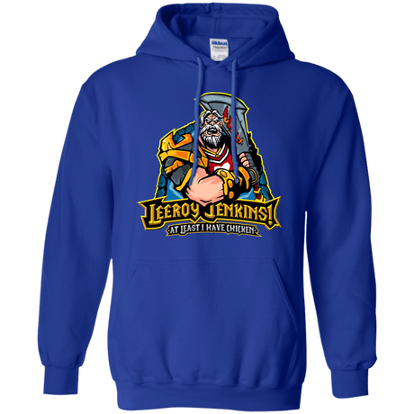 Sweatshirts Royal / Small Leeroy Jenkins Pullover Hoodie