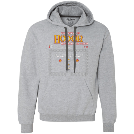 Sweatshirts Sport Grey / Small Legend of Hodor Premium Fleece Hoodie