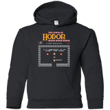 Sweatshirts Black / YS Legend of Hodor Youth Hoodie